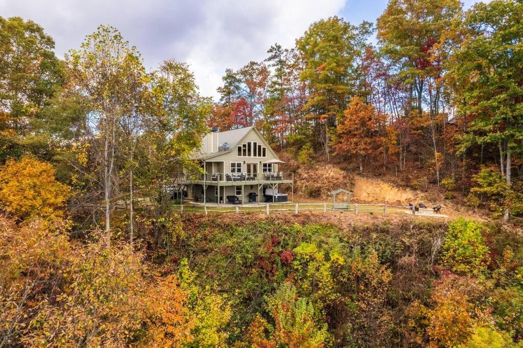 Stunning Mtn. Views! 4Br With All The Amenities! - Vista Vibes- Bryson City Kültér fotó
