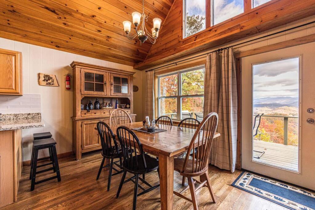 Stunning Mtn. Views! 4Br With All The Amenities! - Vista Vibes- Bryson City Kültér fotó