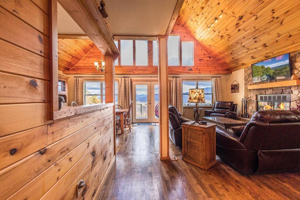 Stunning Mtn. Views! 4Br With All The Amenities! - Vista Vibes- Bryson City Kültér fotó