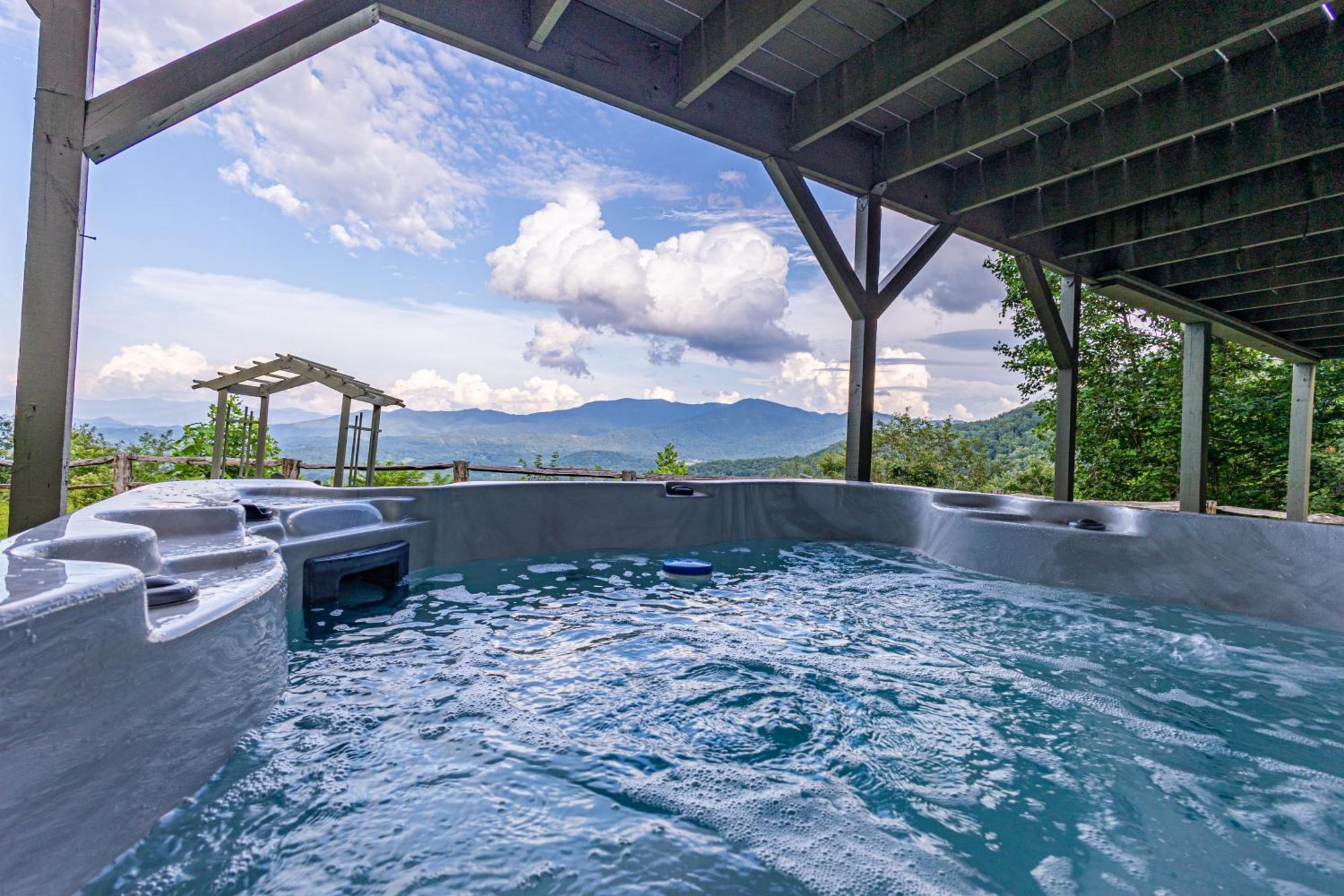 Stunning Mtn. Views! 4Br With All The Amenities! - Vista Vibes- Bryson City Kültér fotó