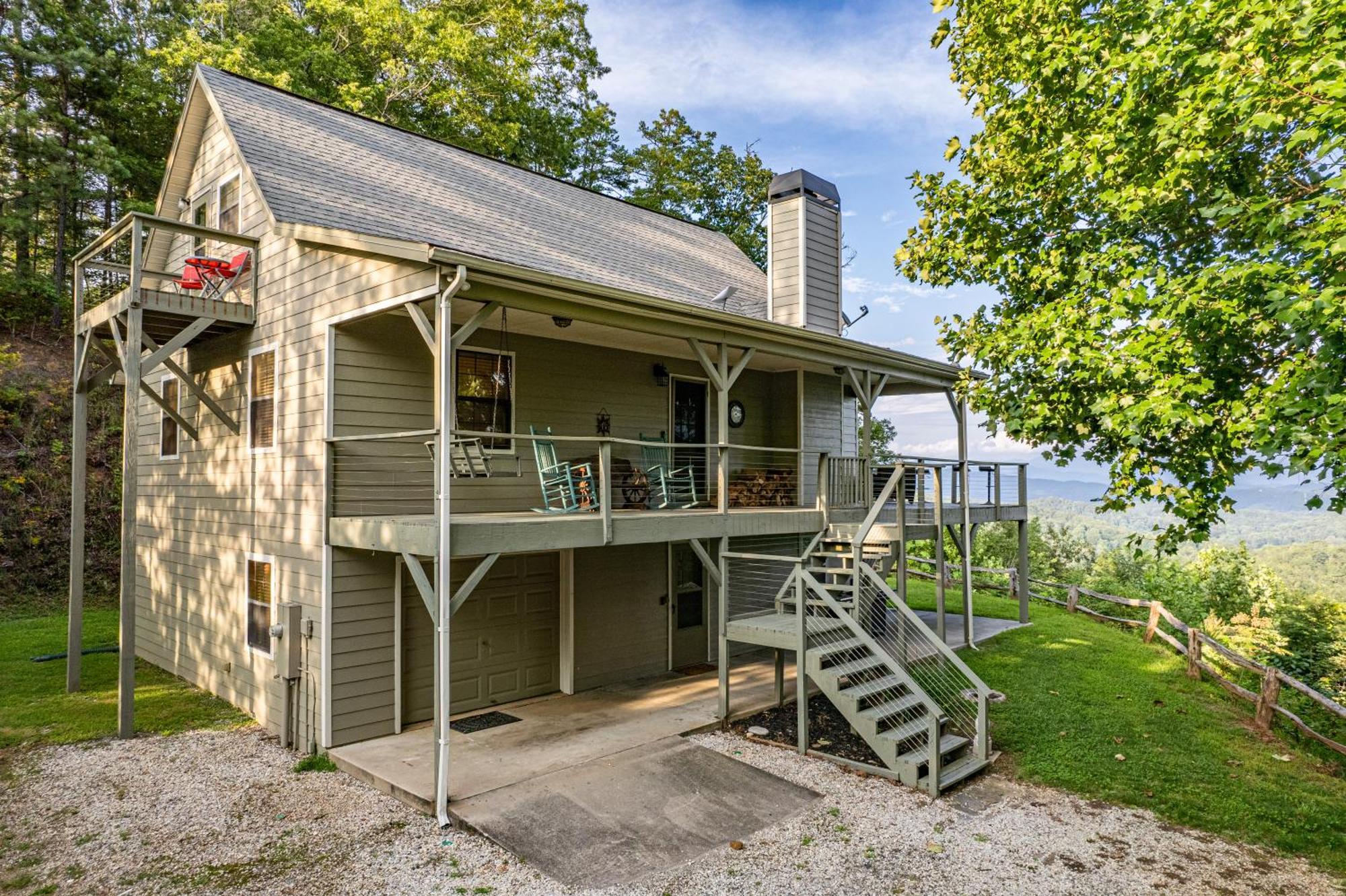 Stunning Mtn. Views! 4Br With All The Amenities! - Vista Vibes- Bryson City Kültér fotó